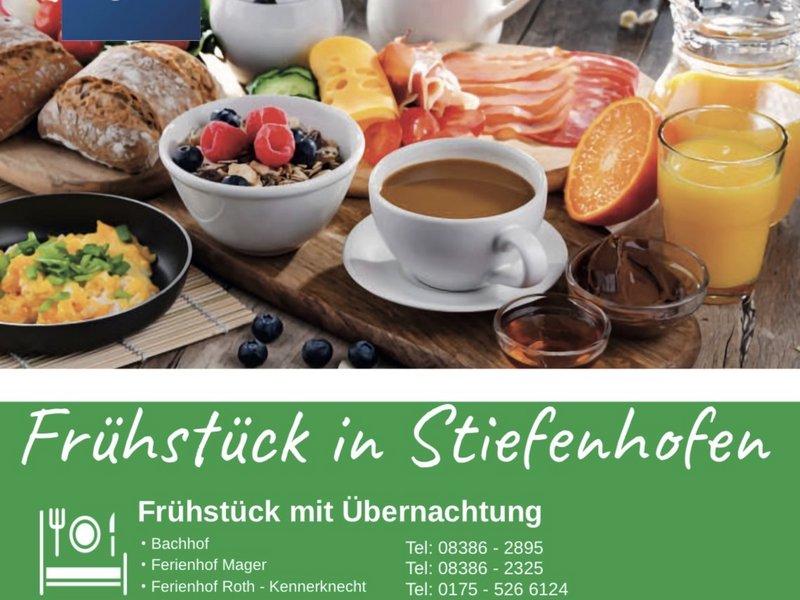 Frühstück in Stiefenhofen