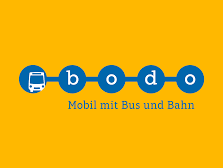 bodo Logo mit Bus und Bahn