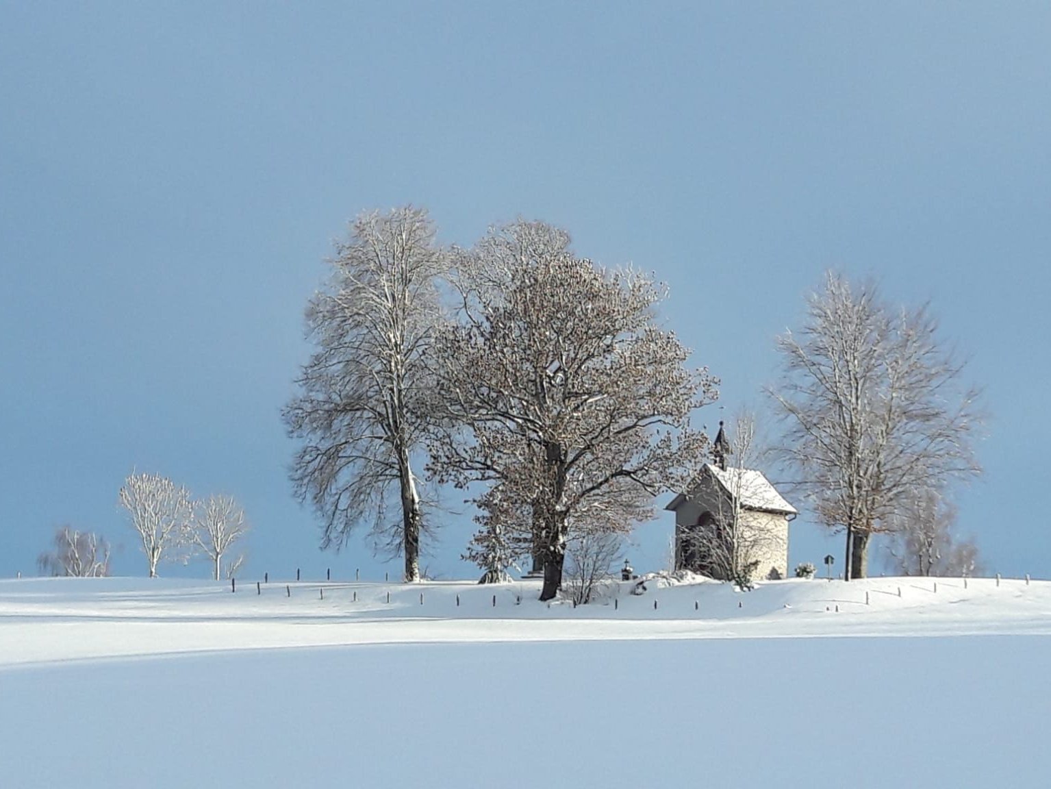 Pestkapelle Winter